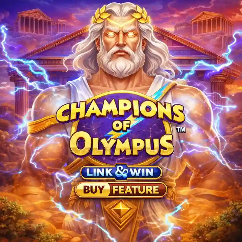 Champions of Olympus Slot Game Interface